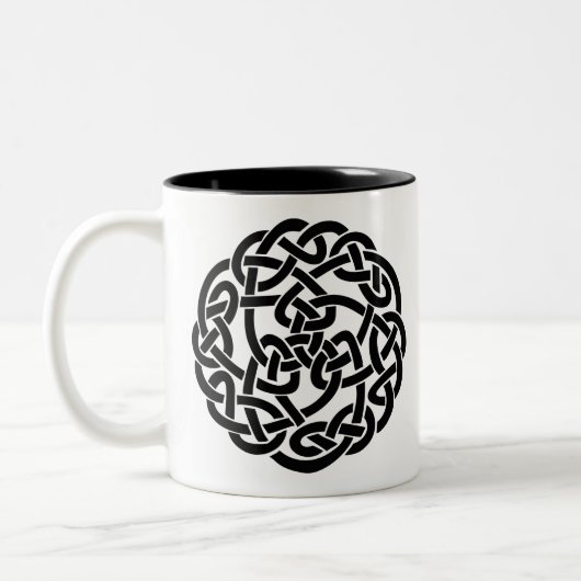 Celtic 2 zweifarbige tasse (Links)
