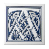 Celtic A Monogram Fliese (Vorderseite)