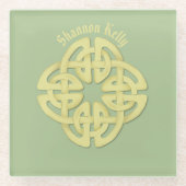 Celtic All-Over-Print Glasuntersetzer (Vorderseite)