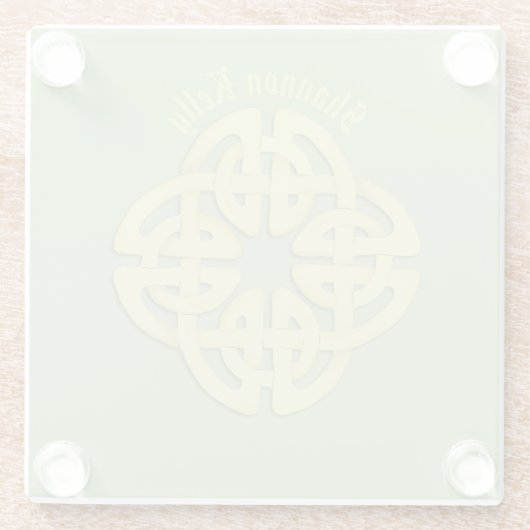 Celtic All-Over-Print Glasuntersetzer (Rückseite)