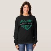 Celtic am Herz-Sweatshirt Sweatshirt (Vorne ganz)