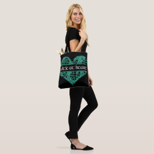 Celtic an der Herz-Taschen-Tasche Tasche