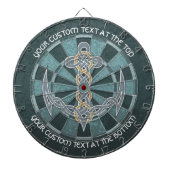 Celtic Anchor Dart Board Dartscheibe (vorne)