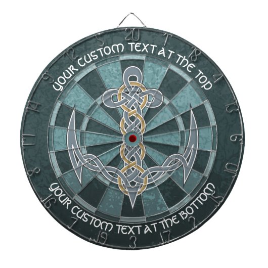 Celtic Anchor Dart Board Dartscheibe (vorne)
