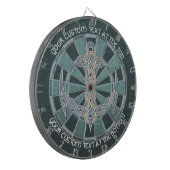 Celtic Anchor Dart Board Dartscheibe (Vorderseite Links)