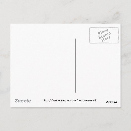 Celtic Aquarius Postkarte (Rückseite)