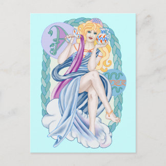 Celtic Aquarius Postkarte