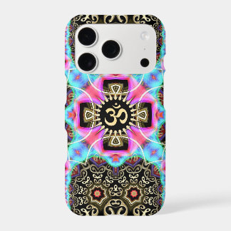 Celtic Arabesque Om Gold Art Fusion iPhone 4 Fall