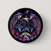 Celtic Art Design Button (Vorderseite)