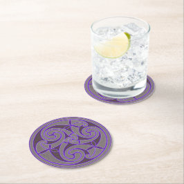 Celtic Art & Design Paper Coasters Runder Pappuntersetzer