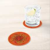Celtic Art & Design Paper Coasters Runder Pappuntersetzer (Vor Ort)