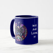 Celtic Art Design Tasse (Vorderseite Links)