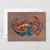 Celtic Art Postcard Postkarte (Vorne/Hinten)