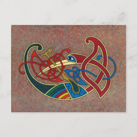 Celtic Art Postcard Postkarte (Vorderseite)