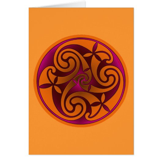 Celtic Art Spiral Design (Vorne)