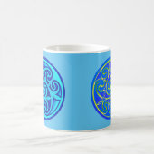 Celtic Art Spiraldesign Coffee Tasse (Mittel)