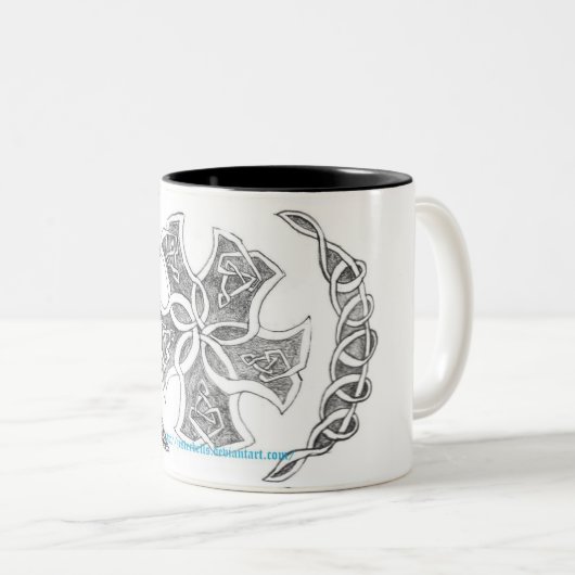 Celtic Banner Tasse (VorderseiteRechts)
