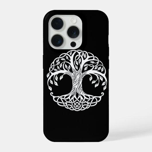 Celtic-Baum-Handyhülle iPhone Hülle (Rückseite)