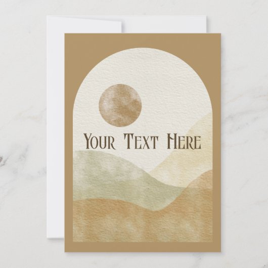 Celtic Beauty | Einladung zur Hochzeit (Vorderseite)