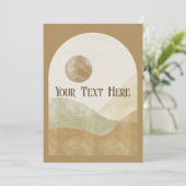 Celtic Beauty | Einladung zur Hochzeit (Stehend Vorderseite)