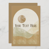 Celtic Beauty | Einladung zur Hochzeit (Vorne/Hinten)