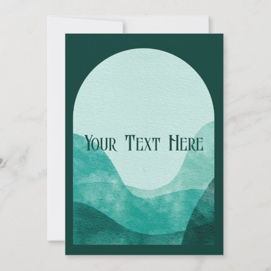 Celtic Beauty | Einladung zur Hochzeit (Vorderseite)