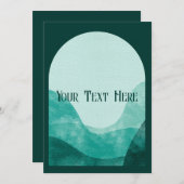 Celtic Beauty | Einladung zur Hochzeit (Vorne/Hinten)