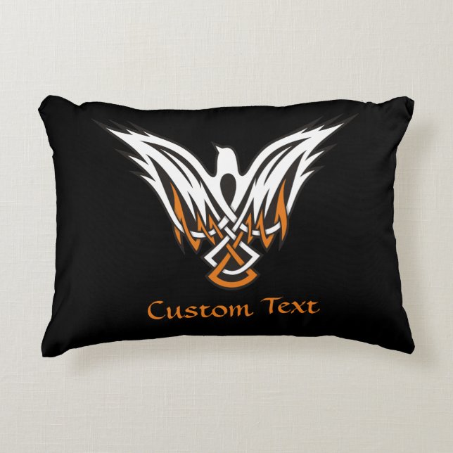 Celtic Bird Accent Pillow Dekokissen (Vorderseite)