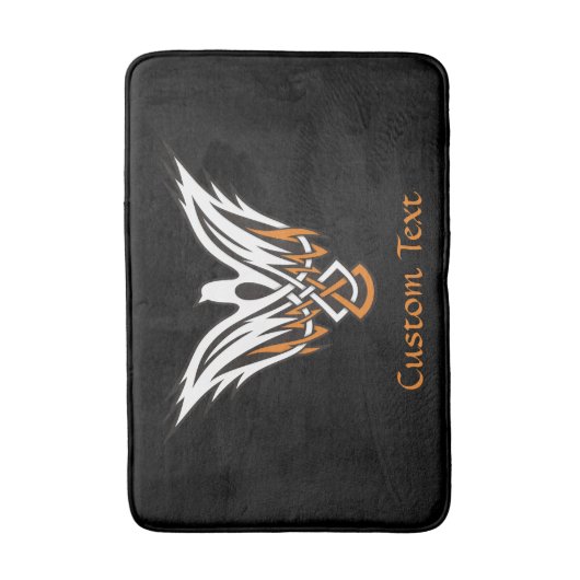 Celtic Bird Bath Mat Badematte (Vorderseite Vertikal)