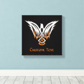 Celtic Bird Canvas Print Leinwanddruck (Insitu (Holzboden))