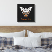 Celtic Bird Canvas Print Leinwanddruck (Insitu (Schlafzimmer))
