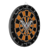 Celtic Bird Dart Board Dartscheibe (Vorderseite Links)