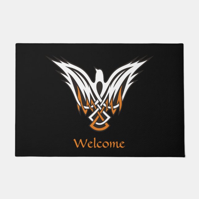 Celtic Bird Doormat Fußmatte (Vorderseite)