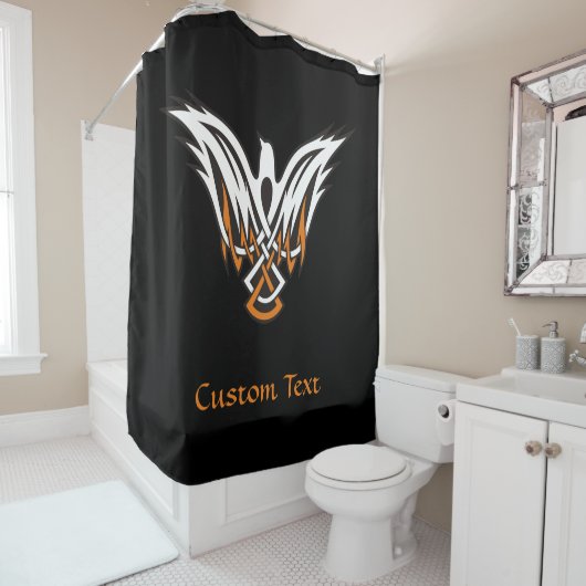 Celtic Bird Duschvorhang (Beispiel)