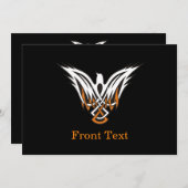 Celtic Bird Einladung (Vorne/Hinten)