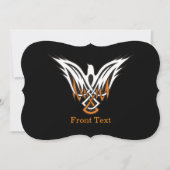 Celtic Bird Einladung (Vorderseite)