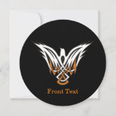 Celtic Bird Einladung (Vorderseite)