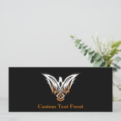 Celtic Bird Einladung (Stehend Vorderseite)