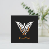 Celtic Bird Einladung (Stehend Vorderseite)