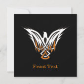 Celtic Bird Einladung (Vorderseite)