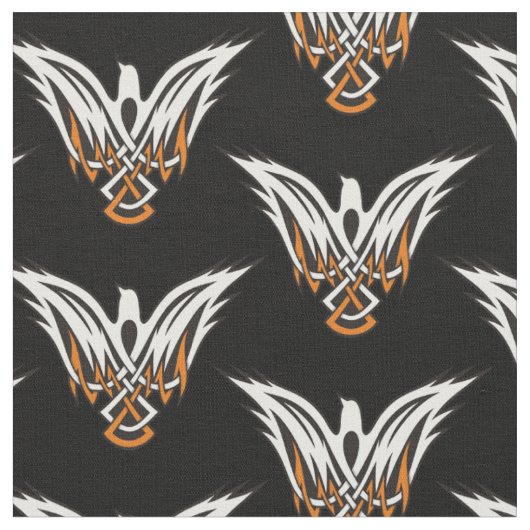 Celtic Bird Fabric Stoff (Nahaufnahme)