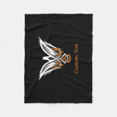 Celtic Bird Fleece Blanket (Vorderseite)
