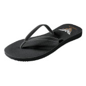 Celtic Bird Flip Flops Badesandalen (Schrägansicht)