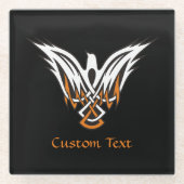 Celtic Bird Glass Untersetzer (Vorderseite)