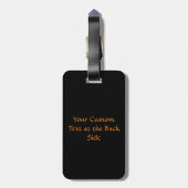 Celtic Bird Luggage Tag Gepäckanhänger (Rückseite vertikal)