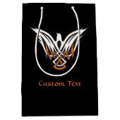 Celtic Bird Medium Gift Bag Mittlere Geschenktüte (Vorderseite)