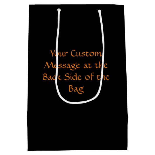 Celtic Bird Medium Gift Bag Mittlere Geschenktüte (Rückseite)