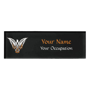 Celtic Bird Name Tag Namenschild