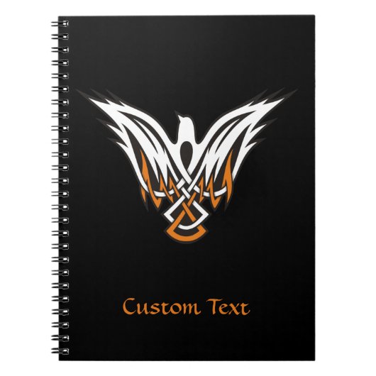 Celtic Bird-Notebook Notizblock (Vorderseite)