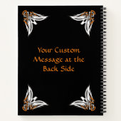 Celtic Bird-Notebook Notizblock (Rückseite)